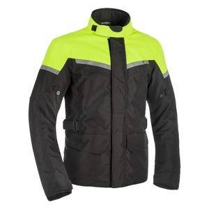 Мотоциклетна куртка Oxford Spartan Long WP black-fluo yellow