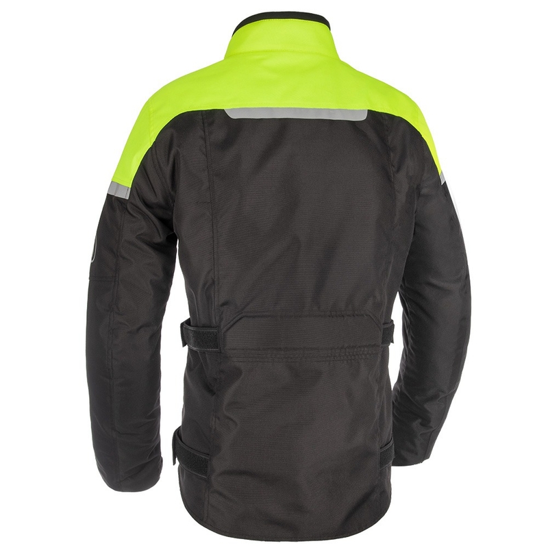 Мотоциклетна куртка Oxford Spartan Long WP black-fluo yellow