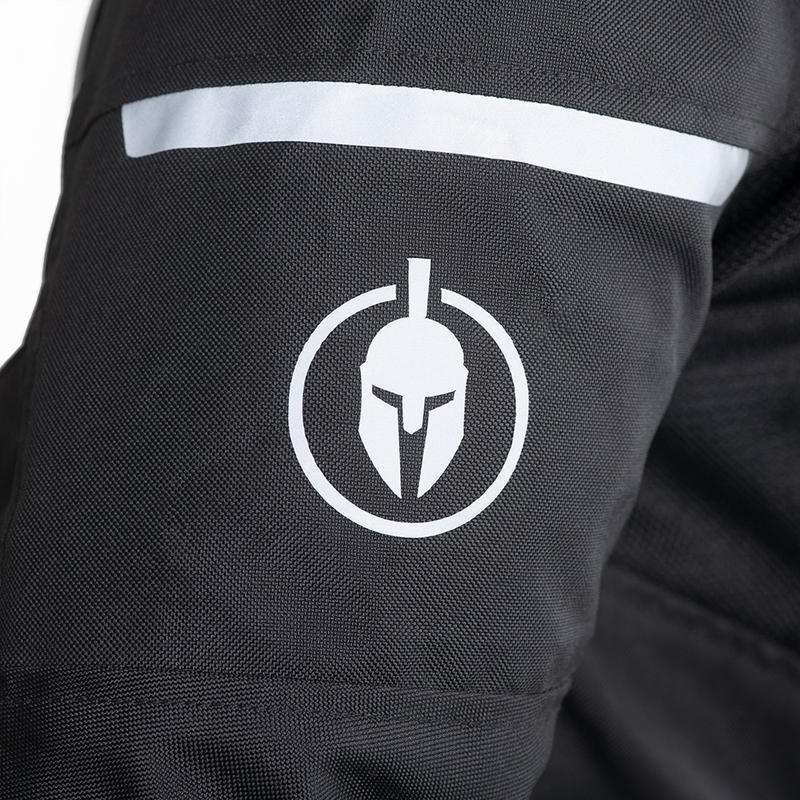 Оксфорд Spartan Air Черно мотоциклетно яке