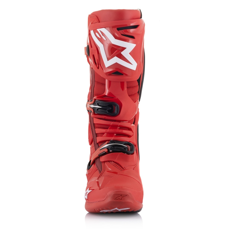 Alpinestars Tech 10 мотоциклетни ботуши червени