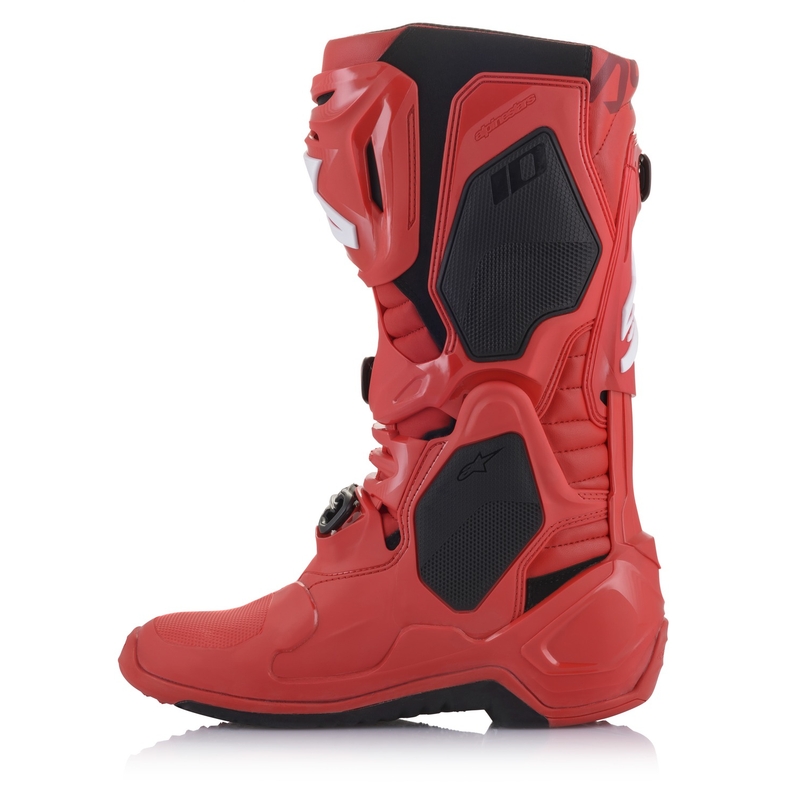 Alpinestars Tech 10 мотоциклетни ботуши червени