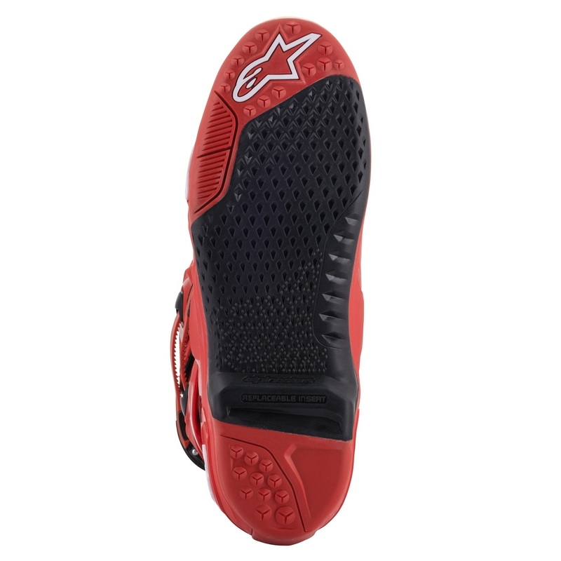 Alpinestars Tech 10 мотоциклетни ботуши червени