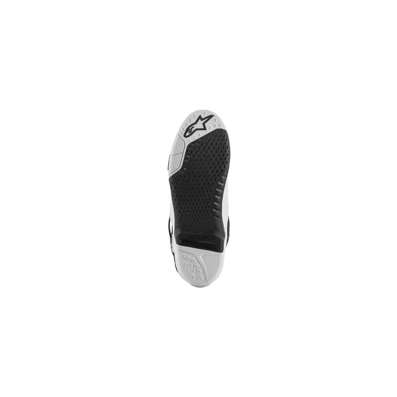 Alpinestars Tech 10 Supervented Мотоциклетни ботуши перфорирани бели