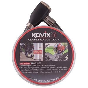 Кабелна брава с аларма KOVIX KWL24-110