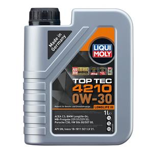 LIQUI MOLY Top Tec 4210 0W-30 Синтетично моторно масло 1 л