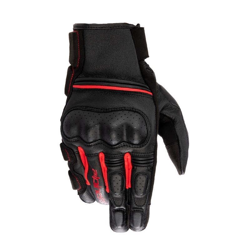 Ръкавици за мотоциклет Alpinestars Phenom черни и червени