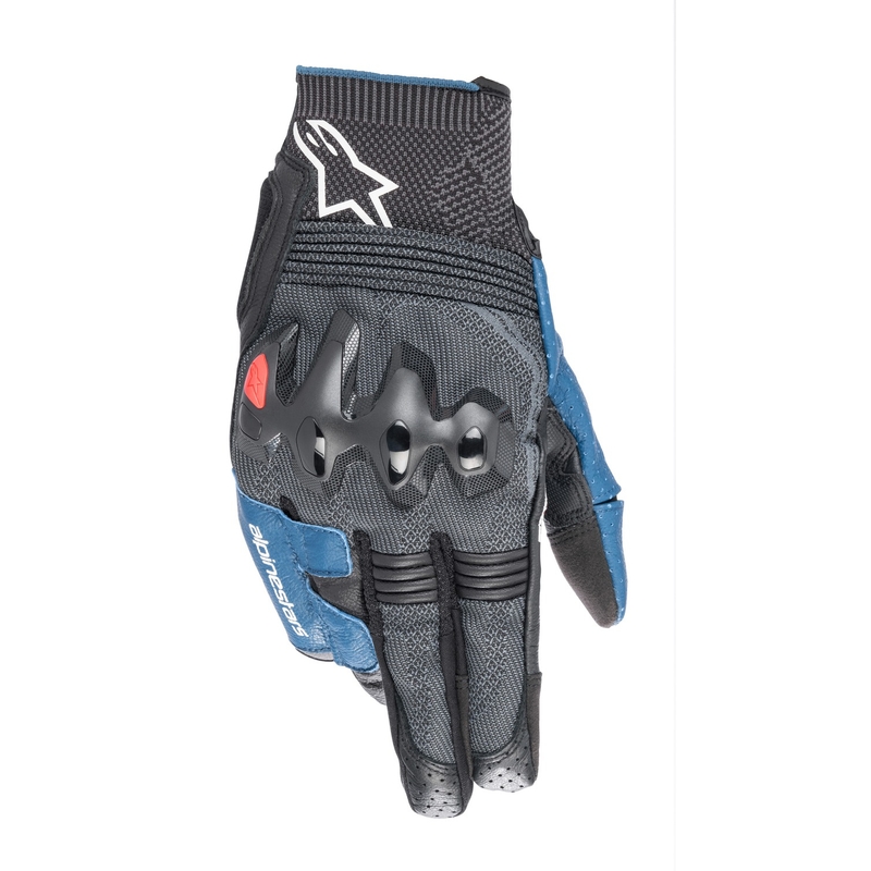 Alpinestars Morph Sport Черно-синьо-синьо-червени мотоциклетни ръкавици