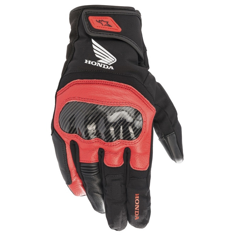 Alpinestars SMX Z Drystar Honda Черни и червени ръкавици за мотоциклет
