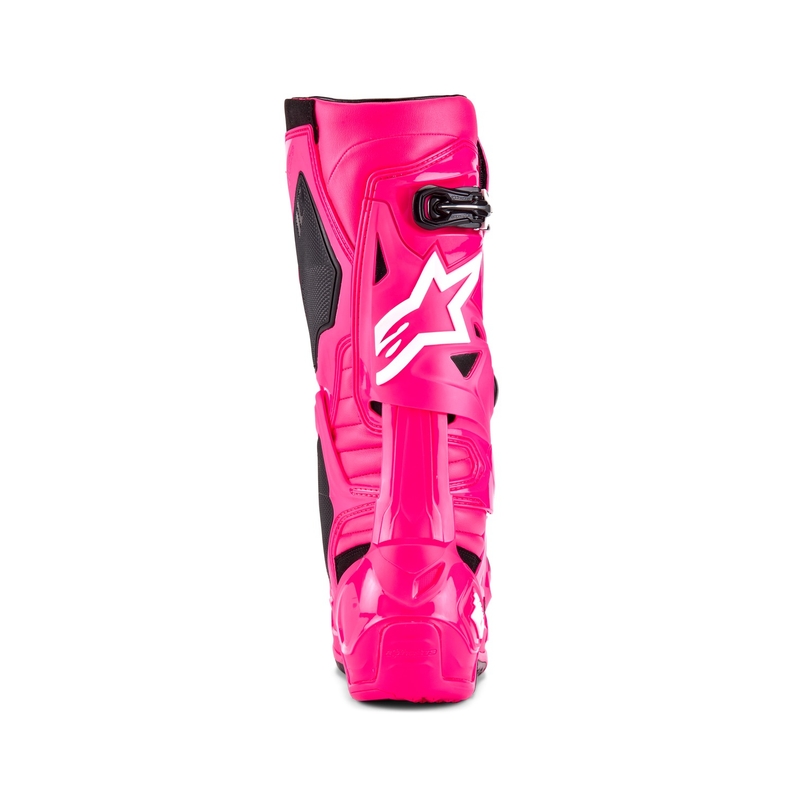 Мотоциклетни ботуши Alpinestars Tech 10, розово-черно-бели