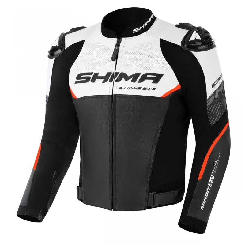 Мотоциклетно яке Shima Bandit 2.0 black-white-red
