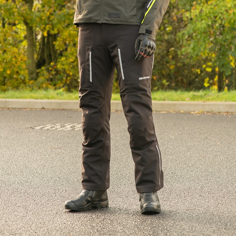 Oxford Advanced Hinterland DRY2DRY™ Черни скъсени панталони за мотоциклет