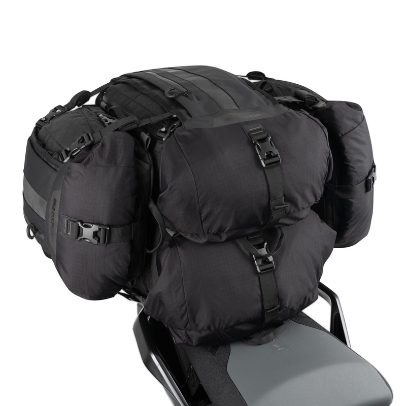 Чанта за пътническа седалка Oxford Atlas T-10 Advanced Tourpack 10L, черна