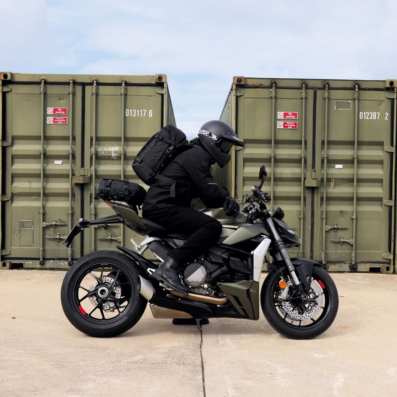 Чанта за пътническа седалка Oxford Atlas T-10 Advanced Tourpack 10L, черна