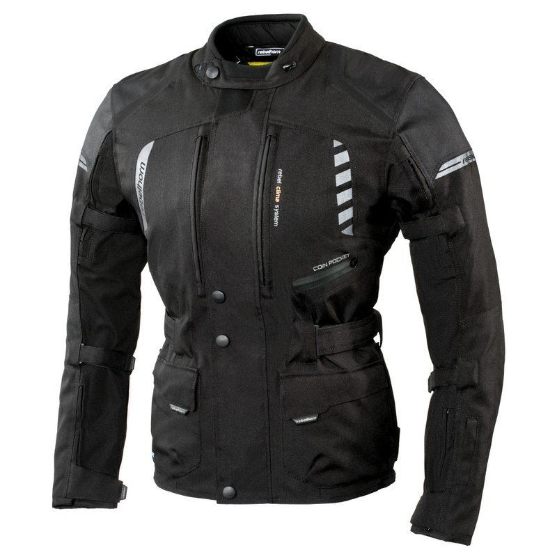 Moto bunda Rebelhorn Hiker II černá výprodej