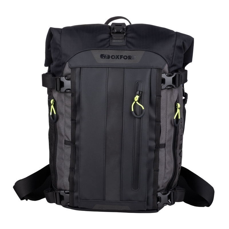 Чанта за мотоциклет Oxford Atlas B-20 Advanced Backpack 20 л сива