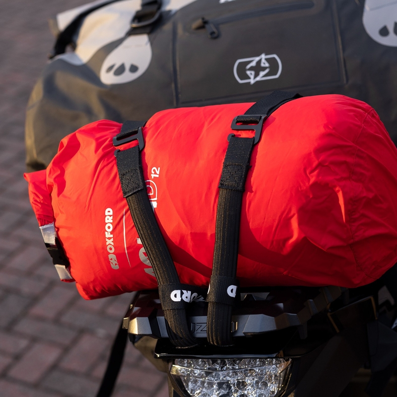 Каишки за багаж Oxford Atlas G-Hook 2 бр. черни 26 мм x 1,2 м
