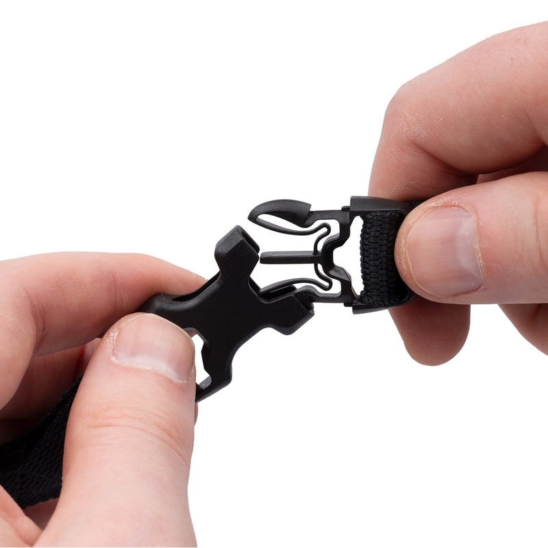 Каишки за багаж Oxford Atlas B-Clip 2 бр. черни 17 мм x 2 м