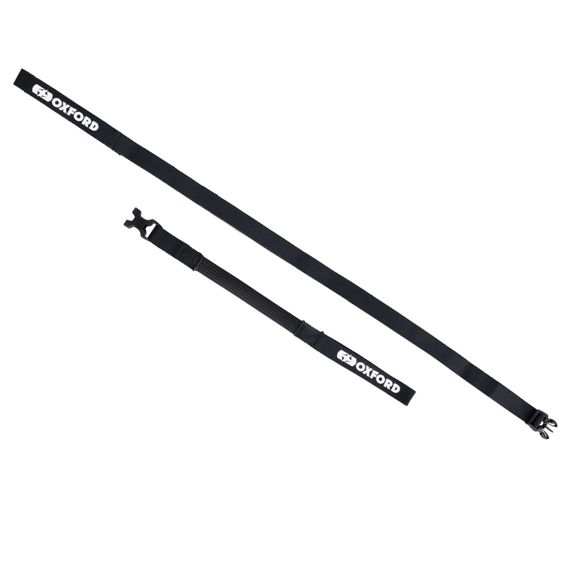 Каишки за багаж Oxford Atlas B-Clip 2 бр. черни 17 мм x 2 м