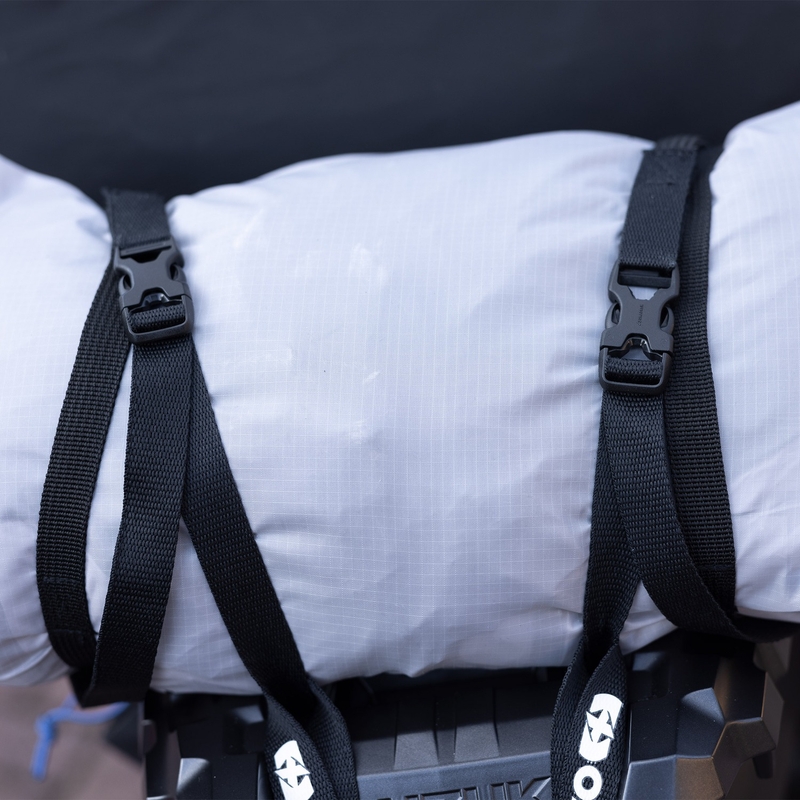 Каишки за багаж Oxford Atlas B-Clip 2 бр. черни 17 мм x 2 м