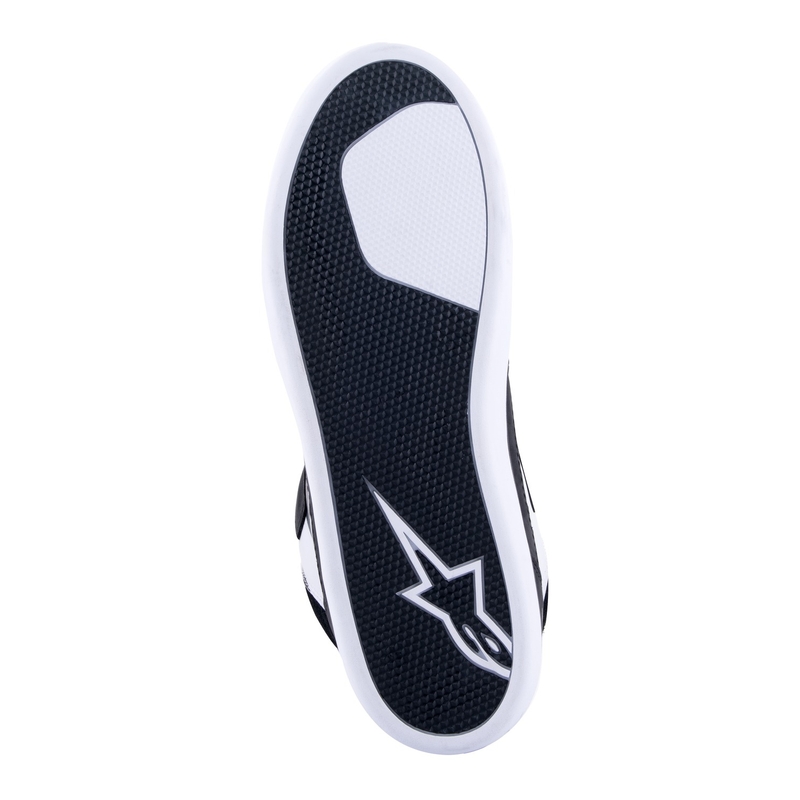 Водоустойчиви мотоциклетни ботуши Alpinestars J-6 черно-бели