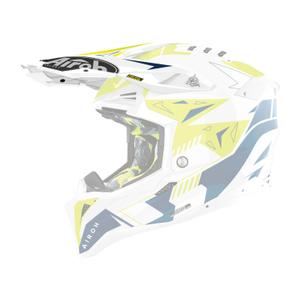 Визьор за каска Airoh Aviator Spin жълто-син гланц