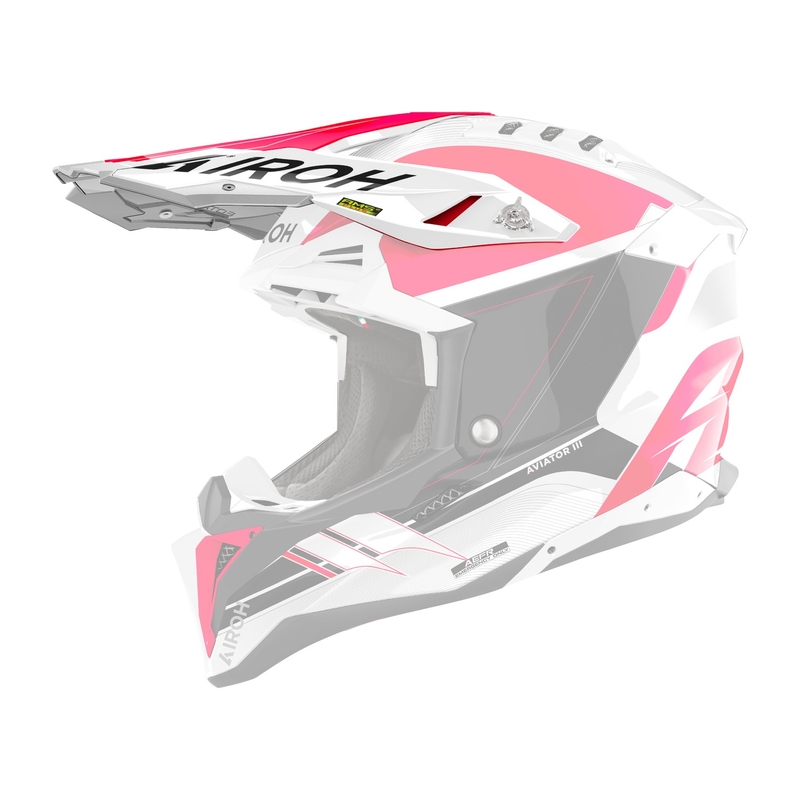 Визьор за каска Airoh Aviator Saber red matt