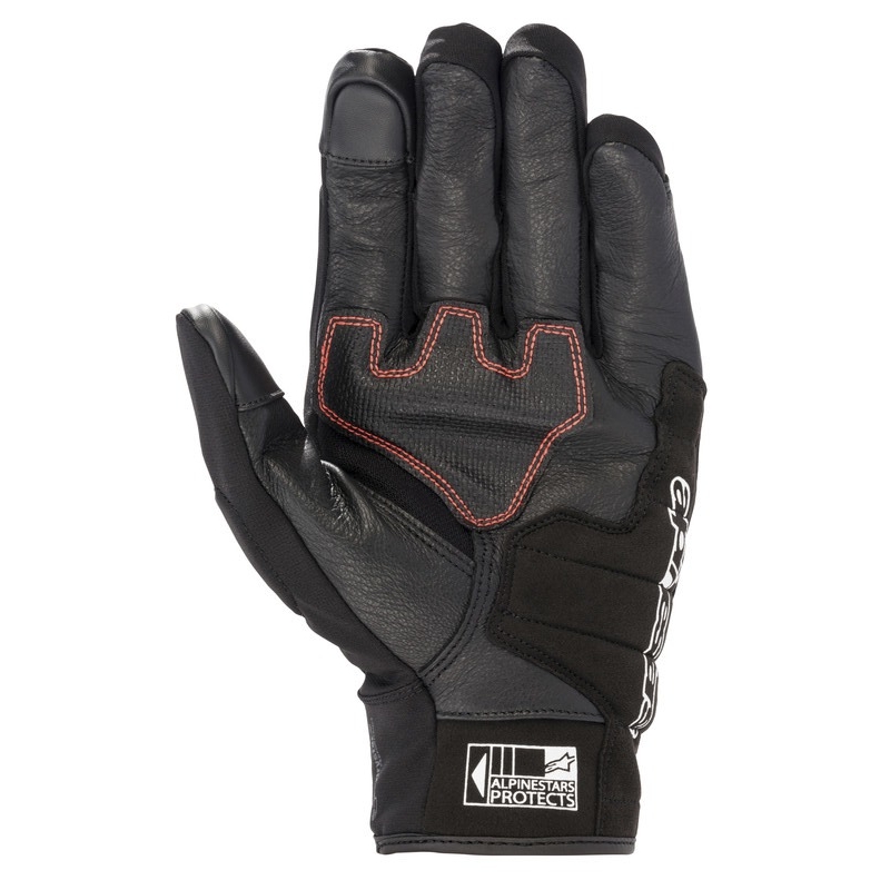 Alpinestars SMX Z Drystar Honda светло сиво-черно-синьо-червени ръкавици за мотоциклет
