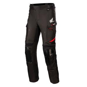 Alpinestars Andes Drystar Honda Collection Черно-червени панталони за мотоциклет