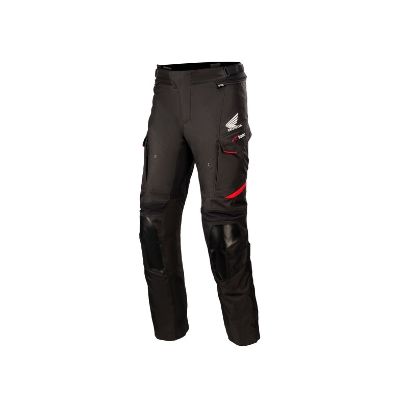 Alpinestars Andes Drystar Honda Collection Черно-червени панталони за мотоциклет