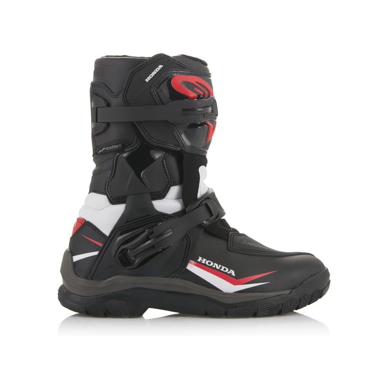 Alpinestars Belize Drystar Honda Collection Черни, бели и червени ботуши за мотоциклети