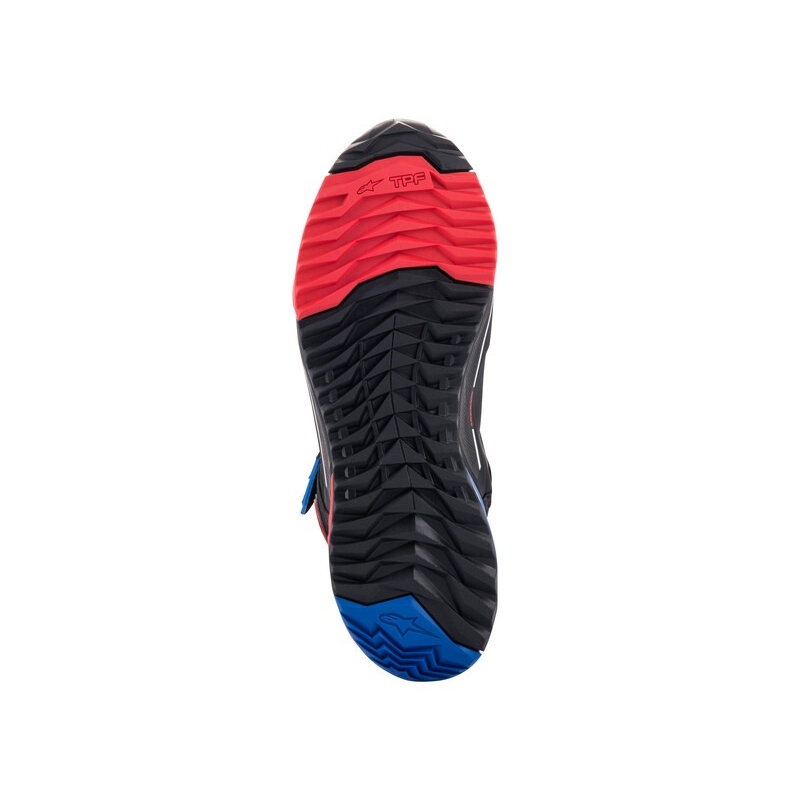 Alpinestars CR-X Drystar Honda Collection Черно-червено-сини мотоциклетни ботуши
