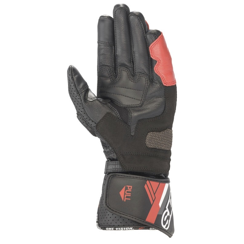 Alpinestars SP-8 ръкавици за мотоциклет черно-бяло-червени