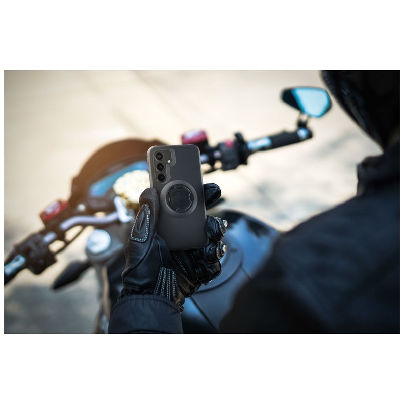 Защитен калъф Interphone QUIKLOX Tetraforce за Samsung Galaxy S24 черен