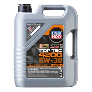 LIQUI MOLY Top Tec 4200 5W-30 Ново поколение 5 л синтетично моторно масло
