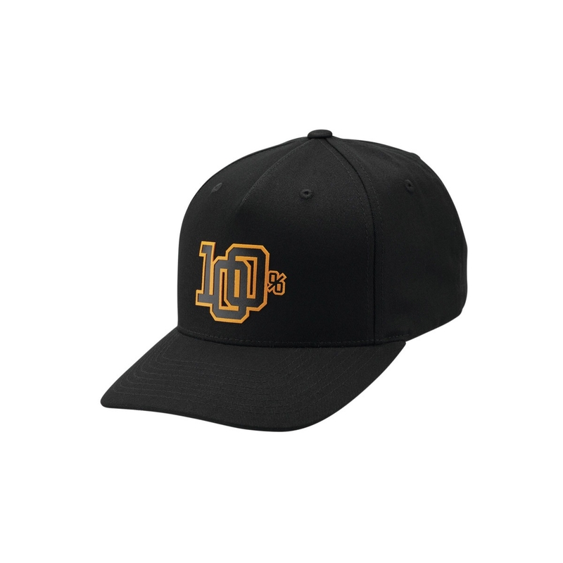 100% шапка с качулка Varsity Snapback Black