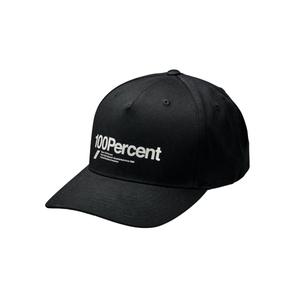 100% Manifesto Шапка с качулка Snapback черна