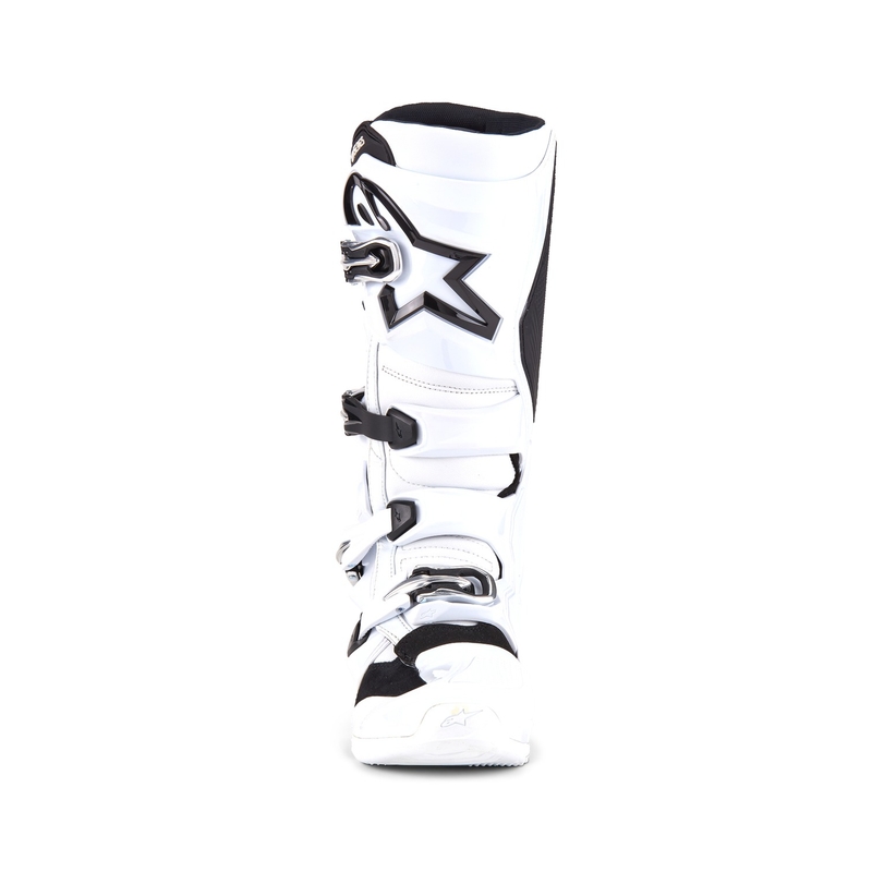 Мотоциклетни ботуши Alpinestars Tech 7, бяло-черни