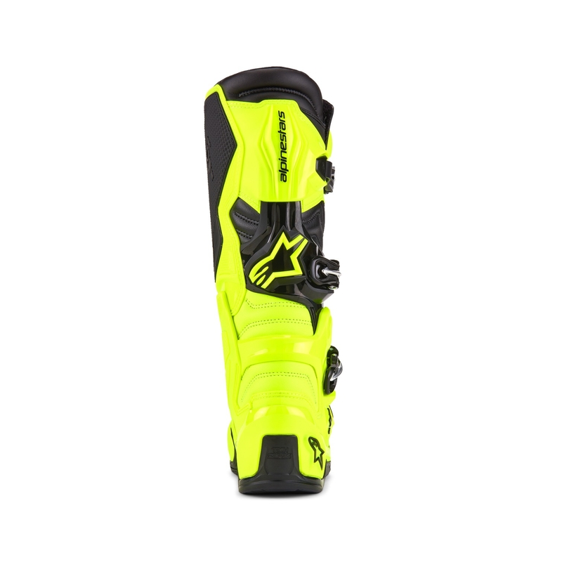 Мотоциклетни ботуши Alpinestars Tech 7, флуоресцентно жълто-черни