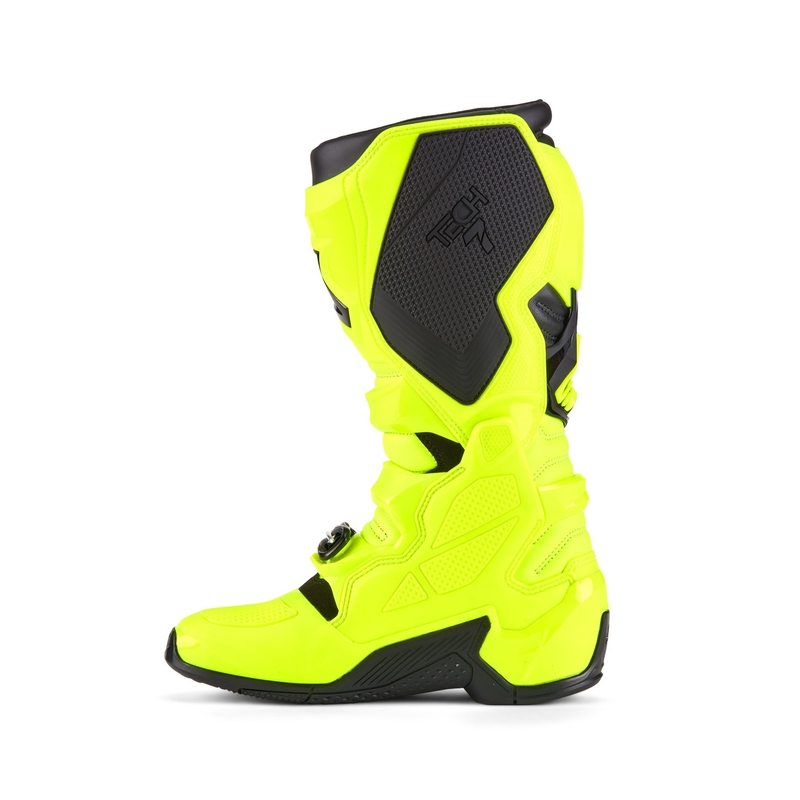 Мотоциклетни ботуши Alpinestars Tech 7, флуоресцентно жълто-черни