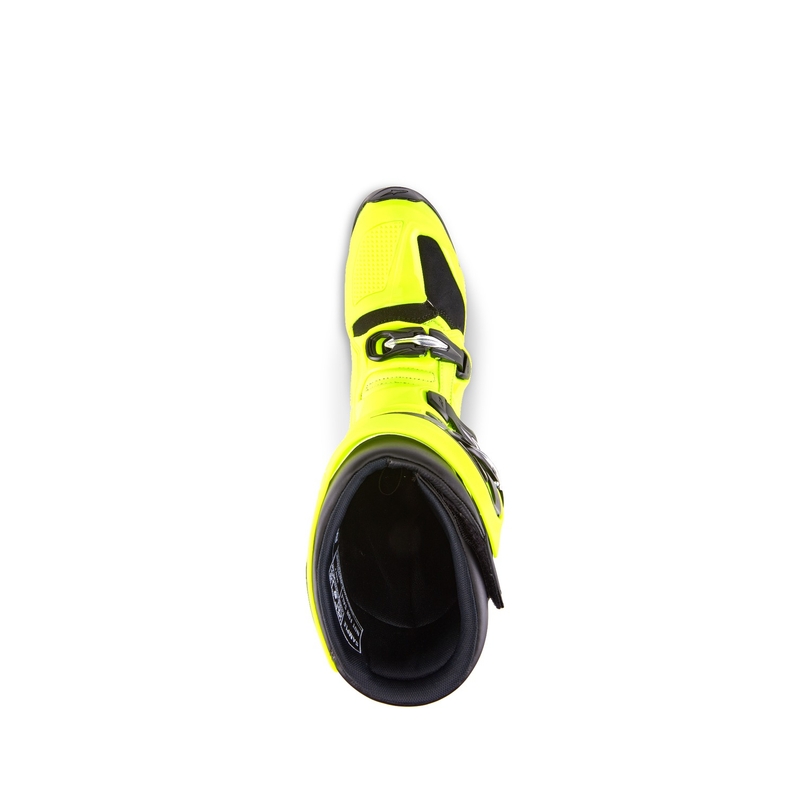 Мотоциклетни ботуши Alpinestars Tech 7, флуоресцентно жълто-черни