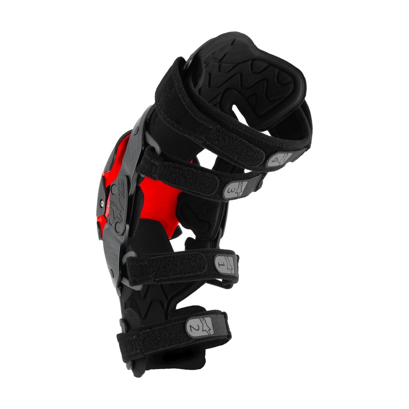 Alpinestars RK-1 Plasma наколенки черно-червени