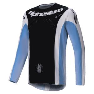 Тениска за мотокрос Alpinestars Techstar Melt черна и синя