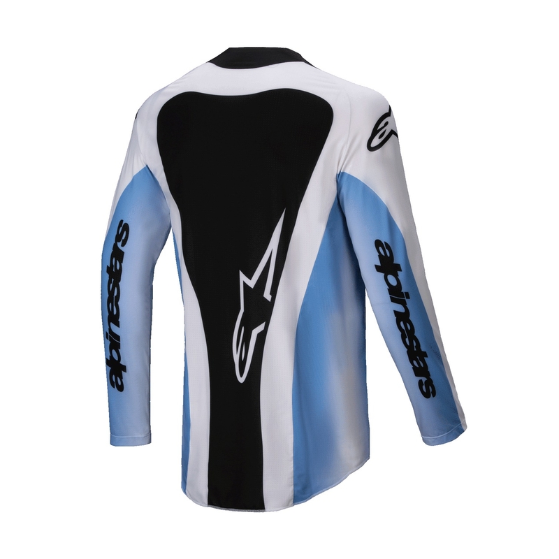 Тениска за мотокрос Alpinestars Techstar Melt черна и синя