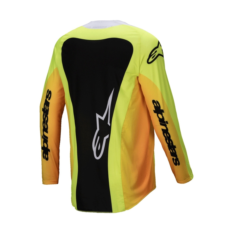 Дреха за мотокрос Alpinestars Techstar Melt жълто и черно