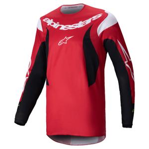 Alpinestars Fluid Haul тениска за мотокрос червено и черно