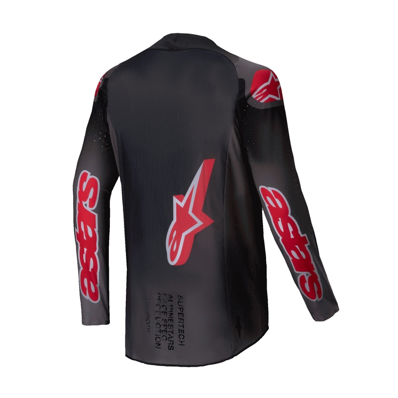 Дреха за мотокрос Alpinestars Supertech Lipan Smoke Red