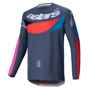 Alpinestars Techstar Dreem тениска за мотокрос сива-мултицвят