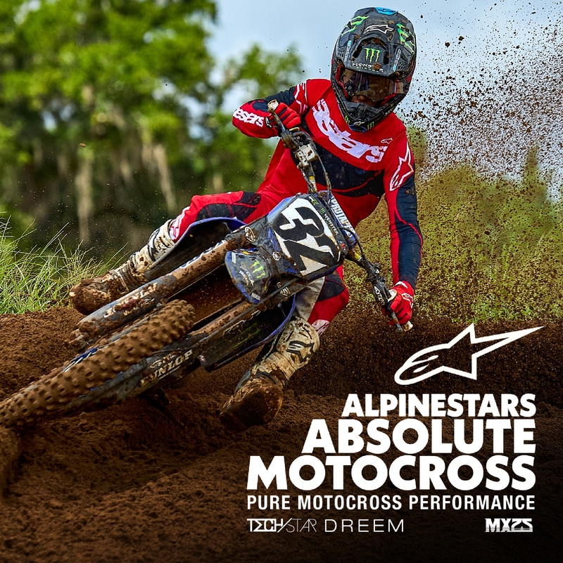 Alpinestars Techstar Dreem тениска за мотокрос червено и черно