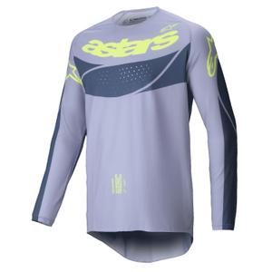 Alpinestars Techstar Dreem тениска за мотокрос сиво-тъмно сиво