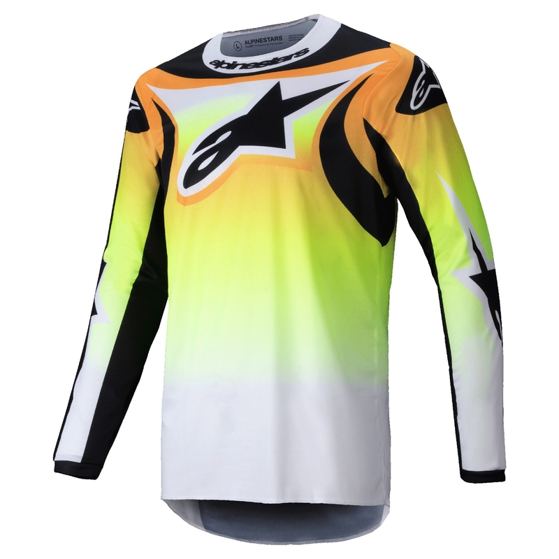 Alpinestars Fluid Wurx Дреха за мотокрос жълто и черно